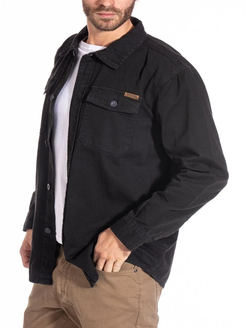 Surchemise en denim WOODY 'Rica Lewis' Noir