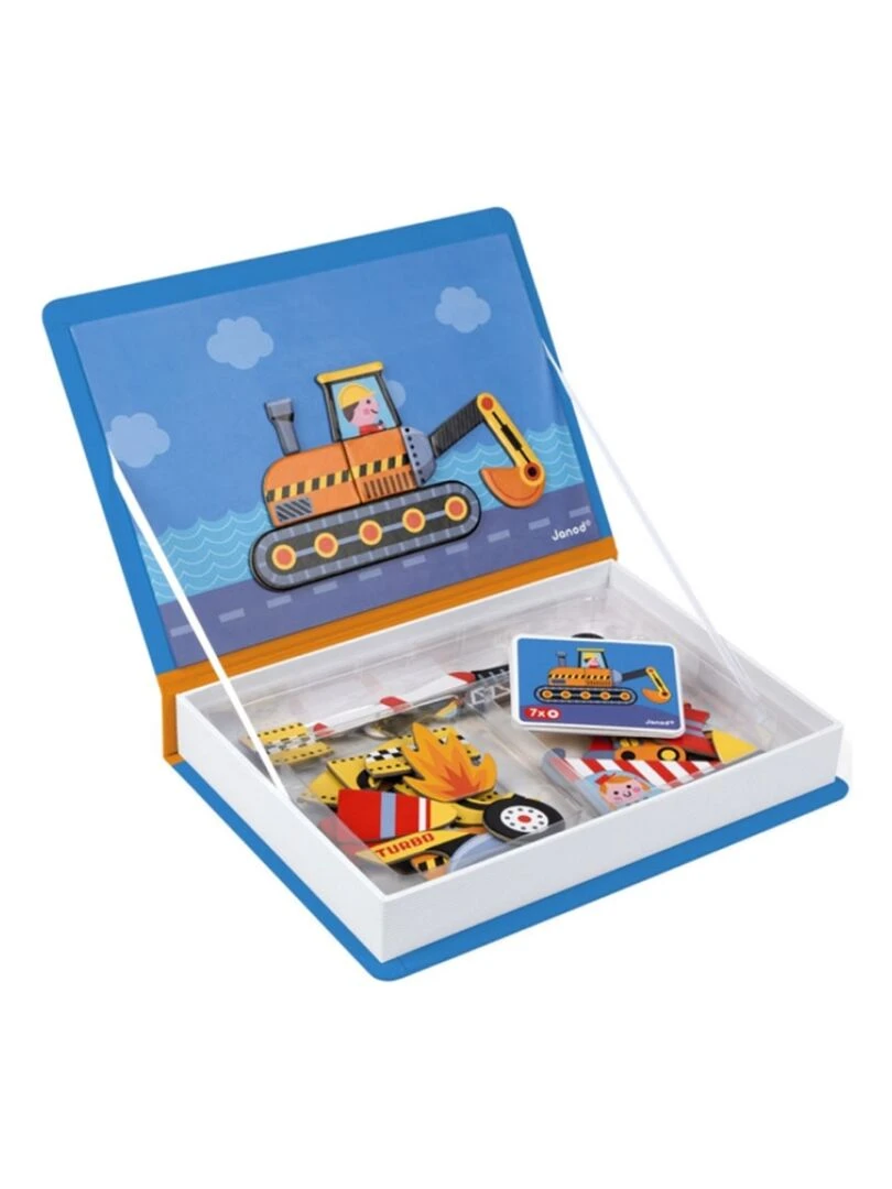Jeu magnétique Magneti'Book Bolides   N/A