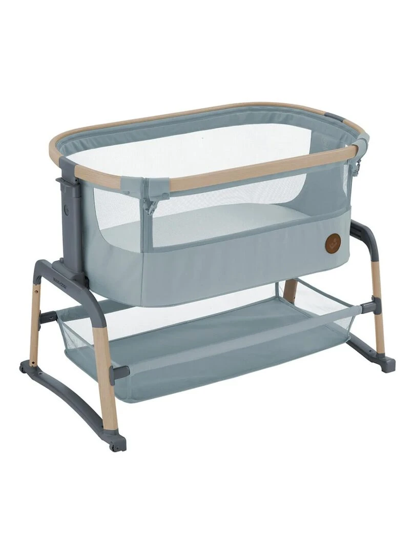 MAXI COSI Iora Air Berceau Cododo avec mode balancelle De 0 à 6 mois (jusqu'à 9kg) Beyond Grey Argent