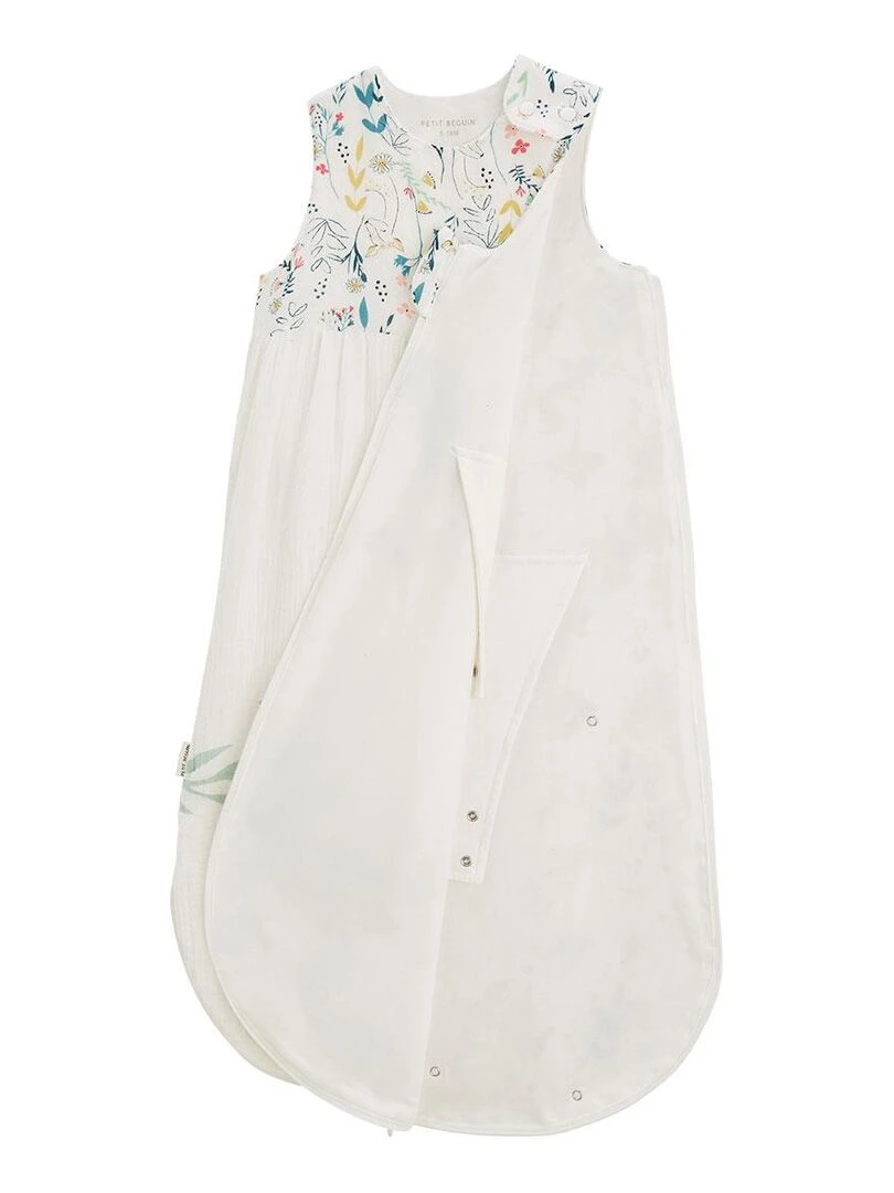 Gigoteuse d'été en gaze de coton Jardin Poétique   Ecru
