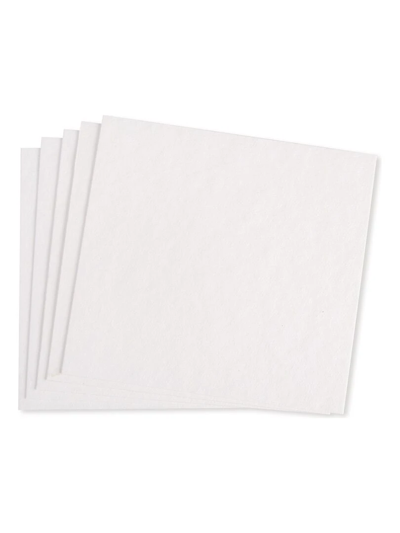 5 feuilles de cellulose pour fabriquer son papier recyclé 20 x 21 cm N/A