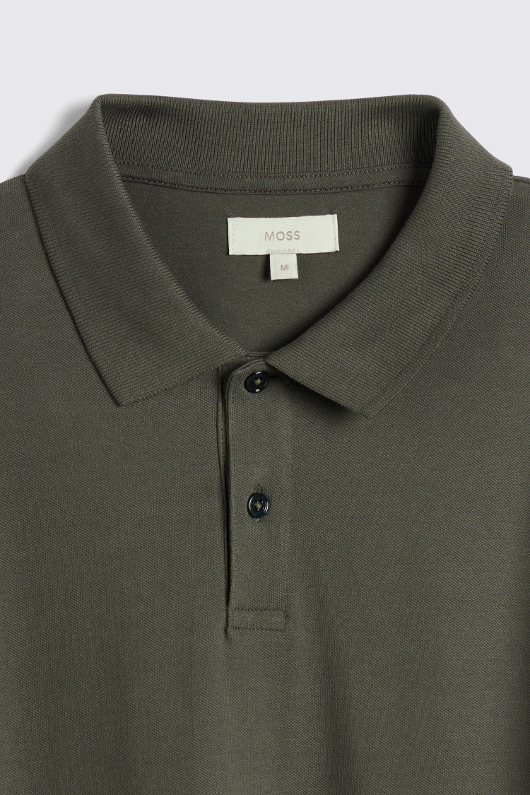 Apple Green Pique Polo Shirt   Buy Online at Moss