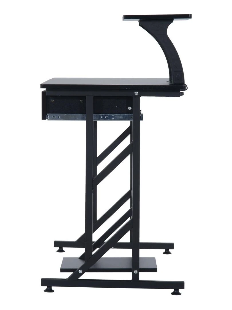 Bureau informatique design MDF noir   Noir