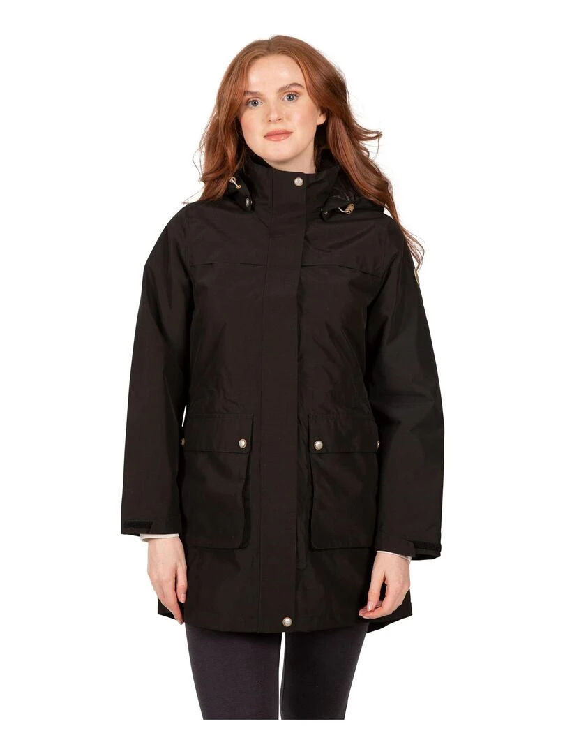 Trespass   Veste imperméable MODESTY   Noir