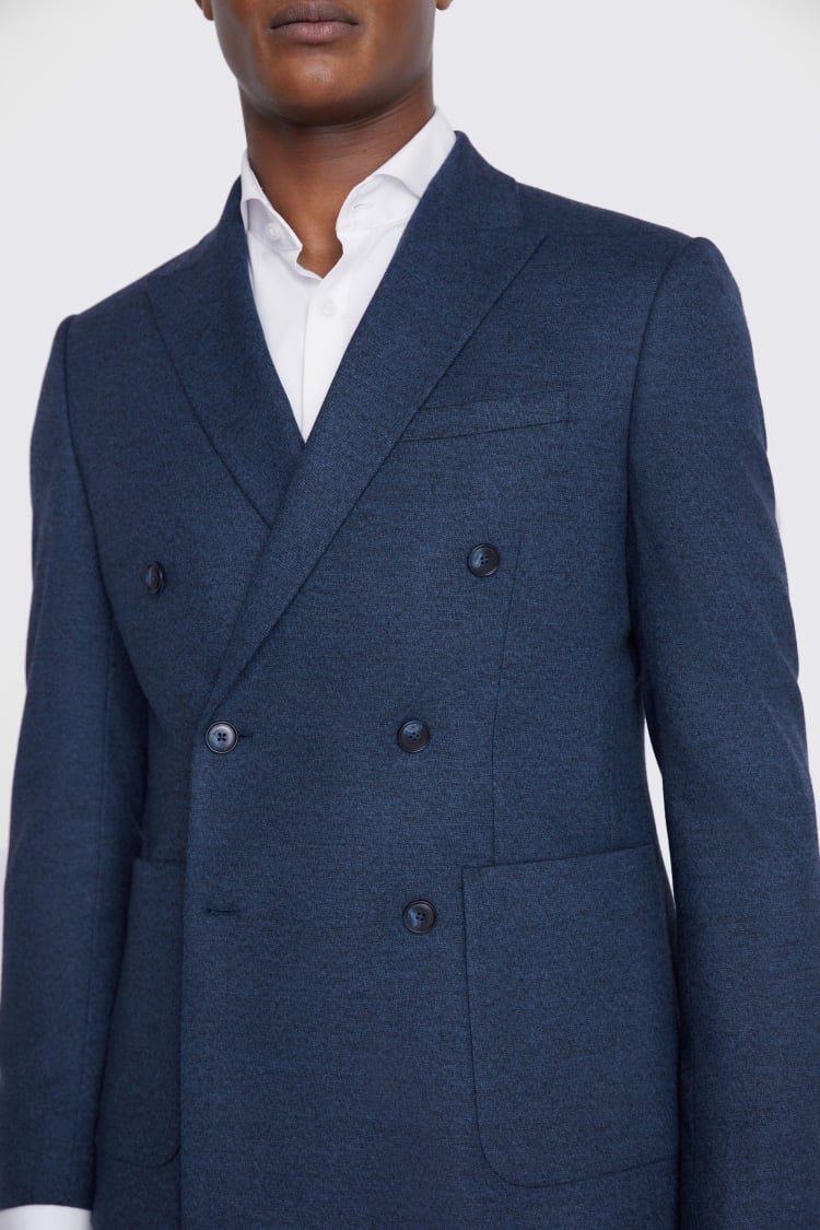 Ted Baker Tailored Fit Navy Check Jacket    Buy Online at Moss