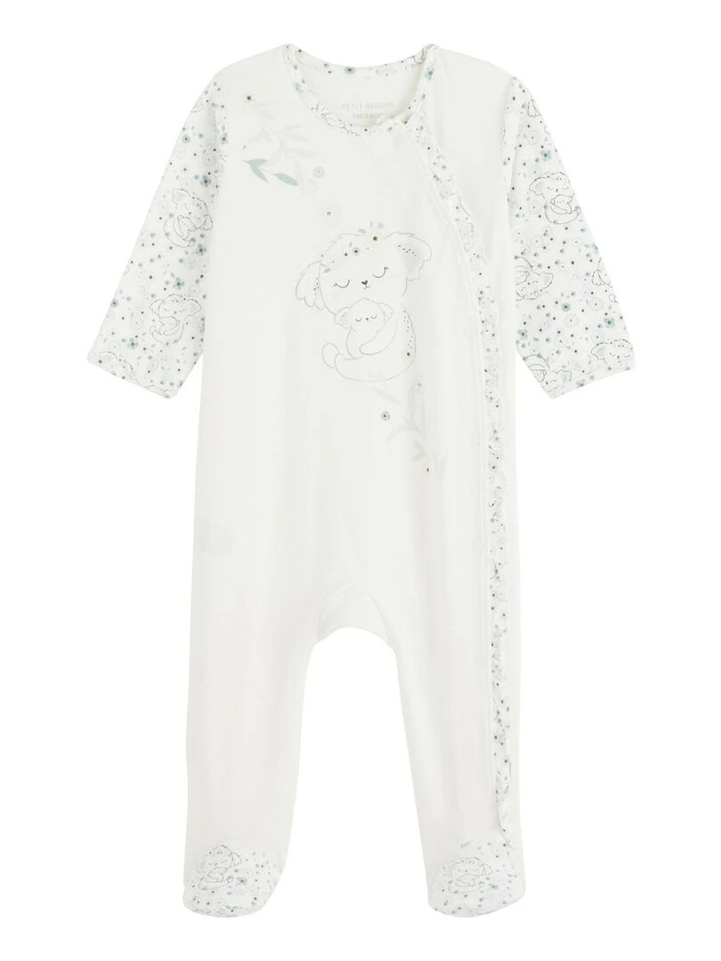 Pyjama bébé ouverture pressionnée Mini Koala Ecru