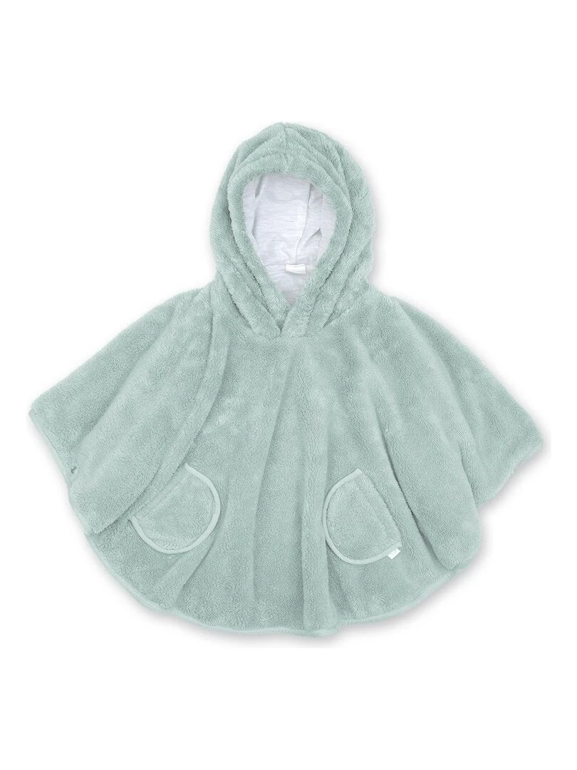 Bemini Poncho de voyage Softy et jersey Vert sapin