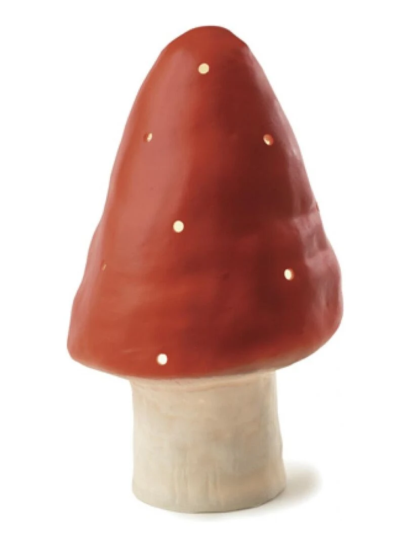 Veilleuse champignon rouge (28 cm) Rouge