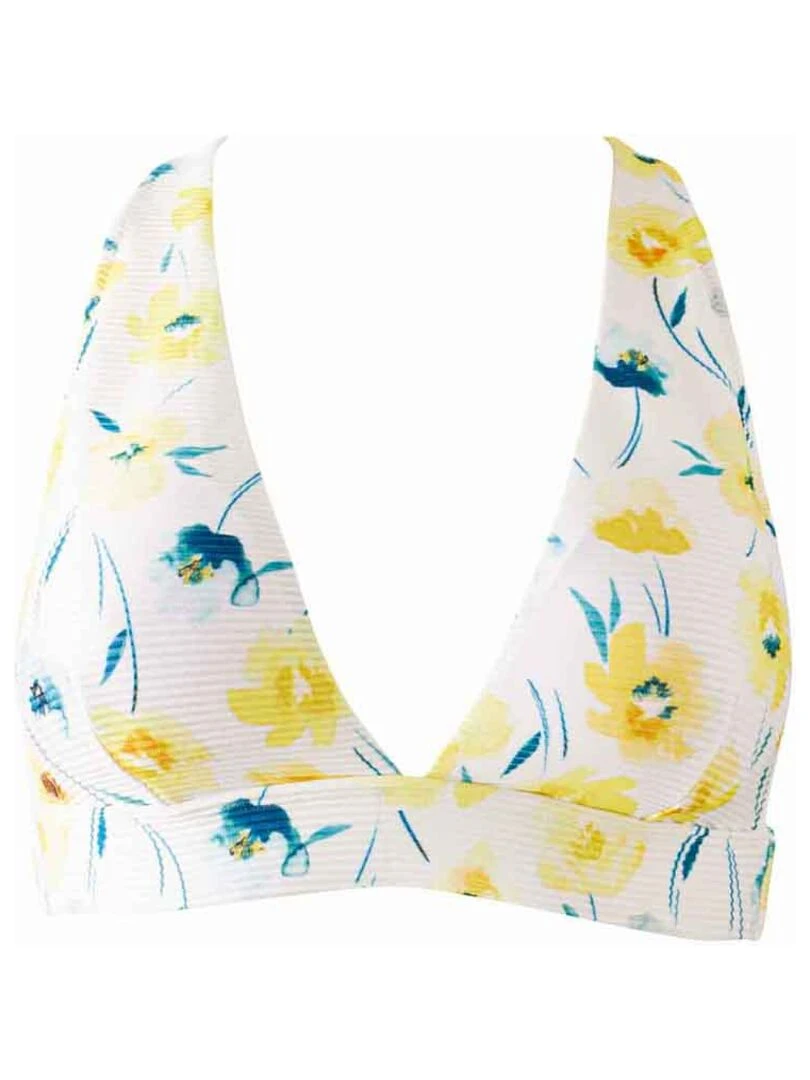 Haut de maillot triangle blanc CITRONNADE Blanc