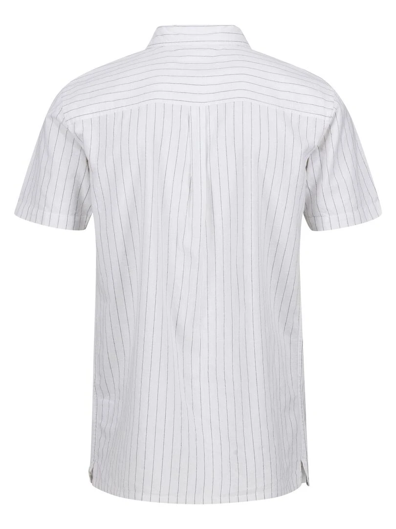 Regatta Chemise SHOREBAY Blanc Bleu