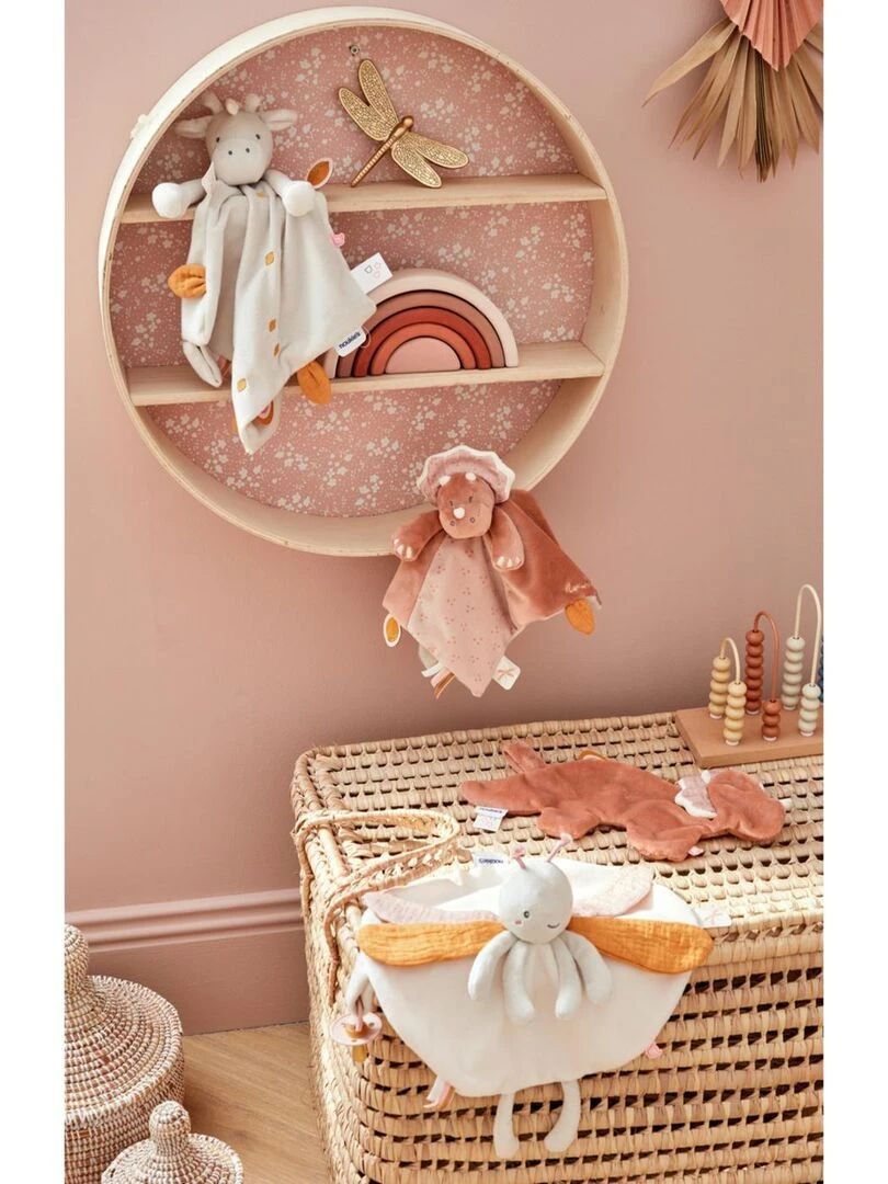 Doudou Anna en Veloudoux    Gris