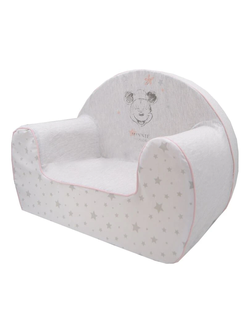 Fauteuil club déhoussable Minnie Douce Nuit 12 mois Gris