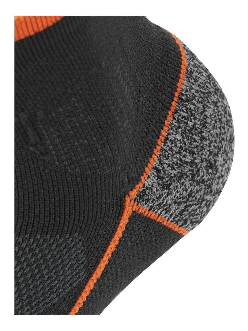 Lot de 4 Paires de Chaussettes Socquettes de travail Tool Black & Decker   Noir