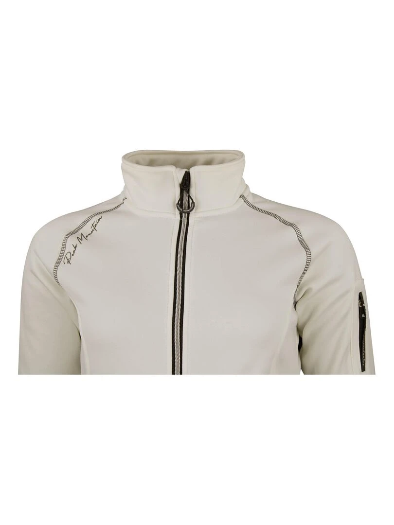 Blouson polarshell femme AMARO   Ecru