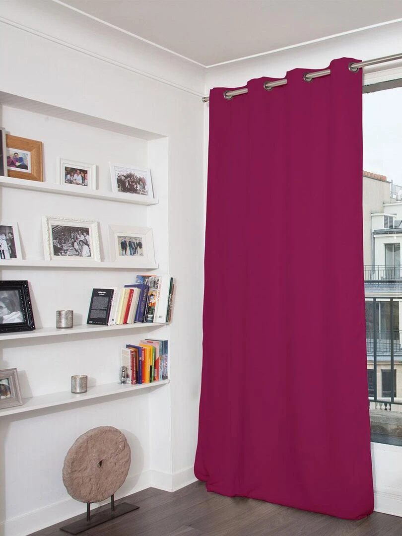 Rideau Phonique Occultant et Thermique "MOONDREAM" Mauve lilas