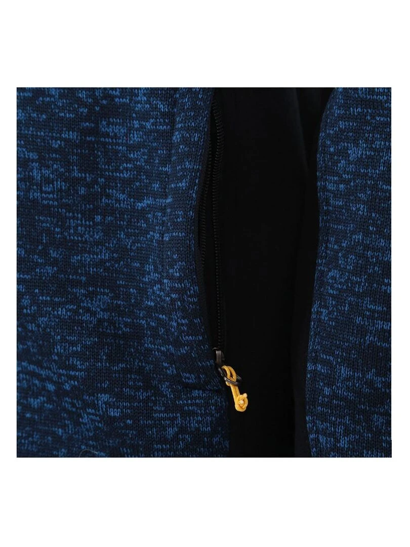 Blouson polaire homme CALASKA   VENT DU CAP   Bleu marine