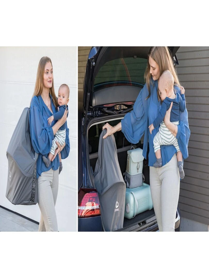 Sac de voyage Stokke® Clikk™ Dark Grey Noir