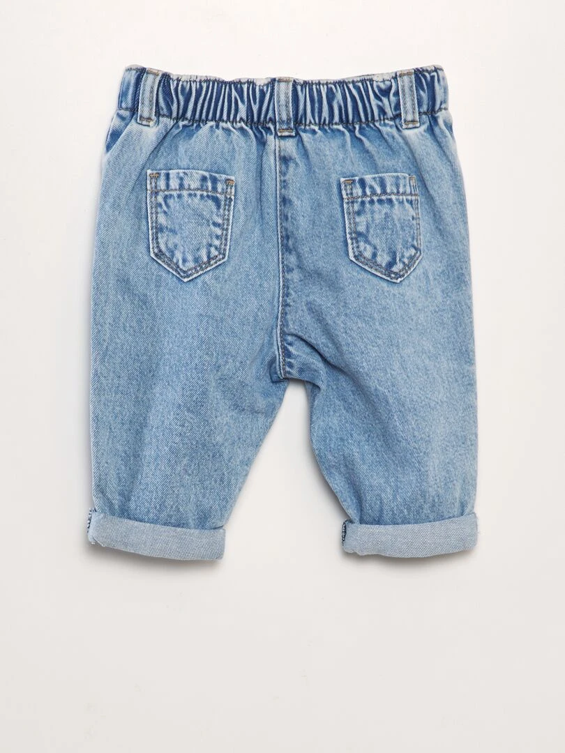 Jean paperbag   Bleu