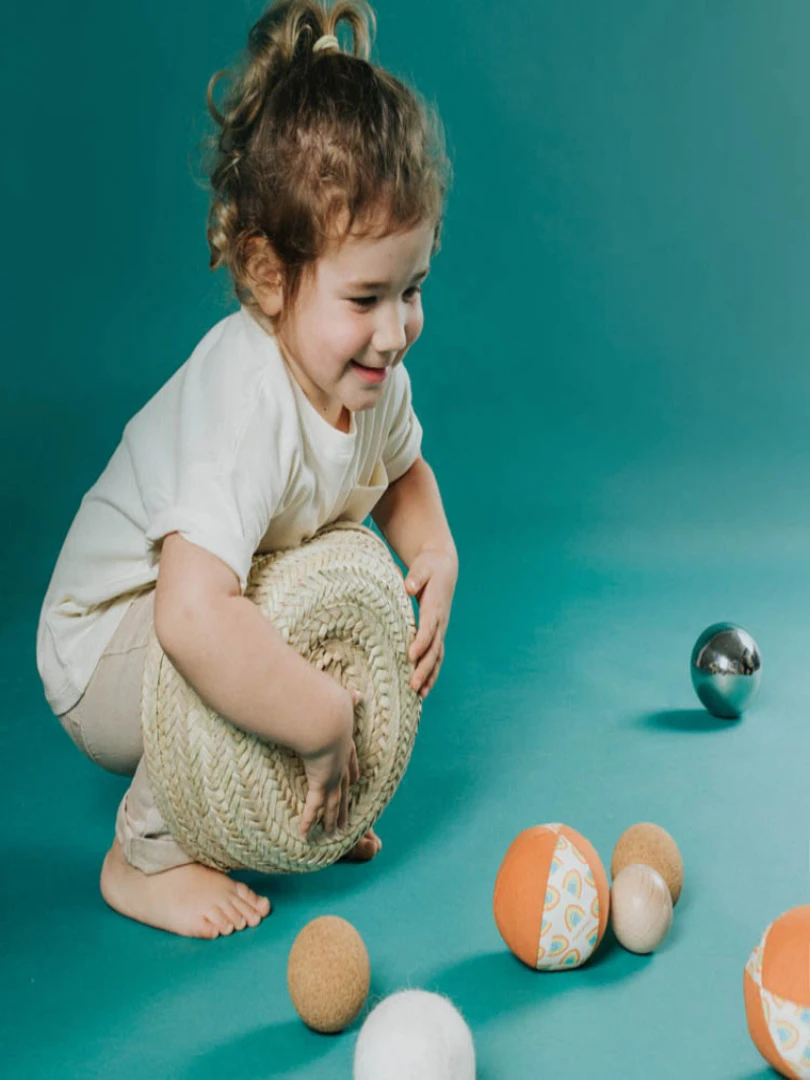 Lot de 5 balles sensorielles   N/A