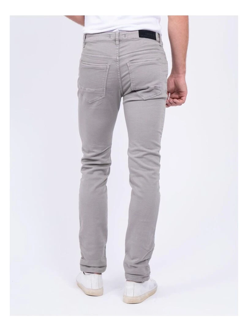 Pantalon 5 poches VAAS Gris clair
