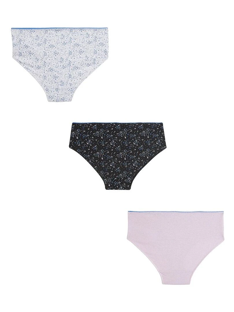 Lot de 3 culottes fille Ralana Multicolore