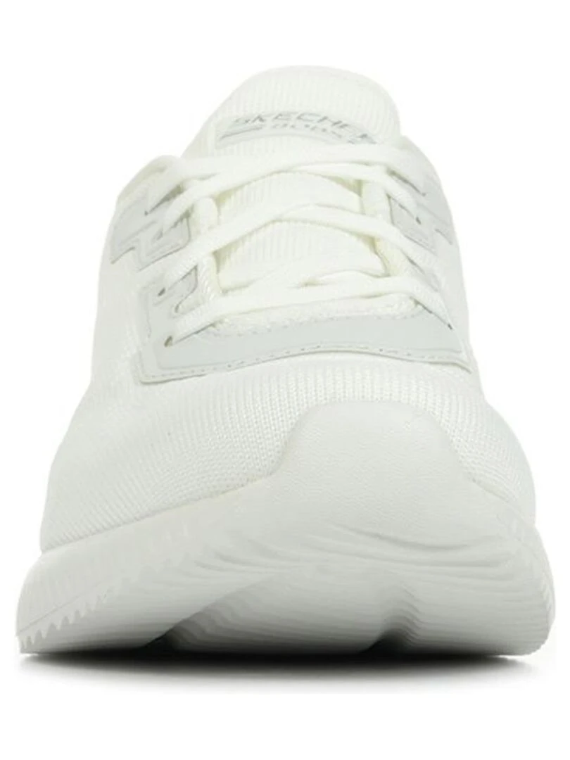 Baskets Skechers Bobs Squad Tough Talk   Blanc