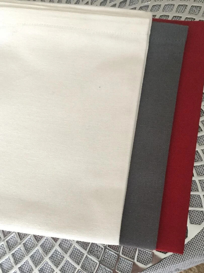 Serviette de table unie et colorée Rouge