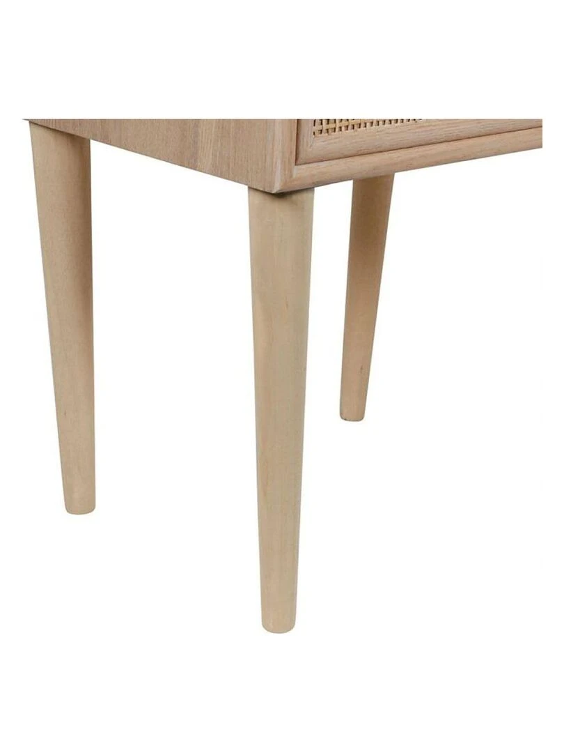 Chevet 1 tiroir bois Selma Beige