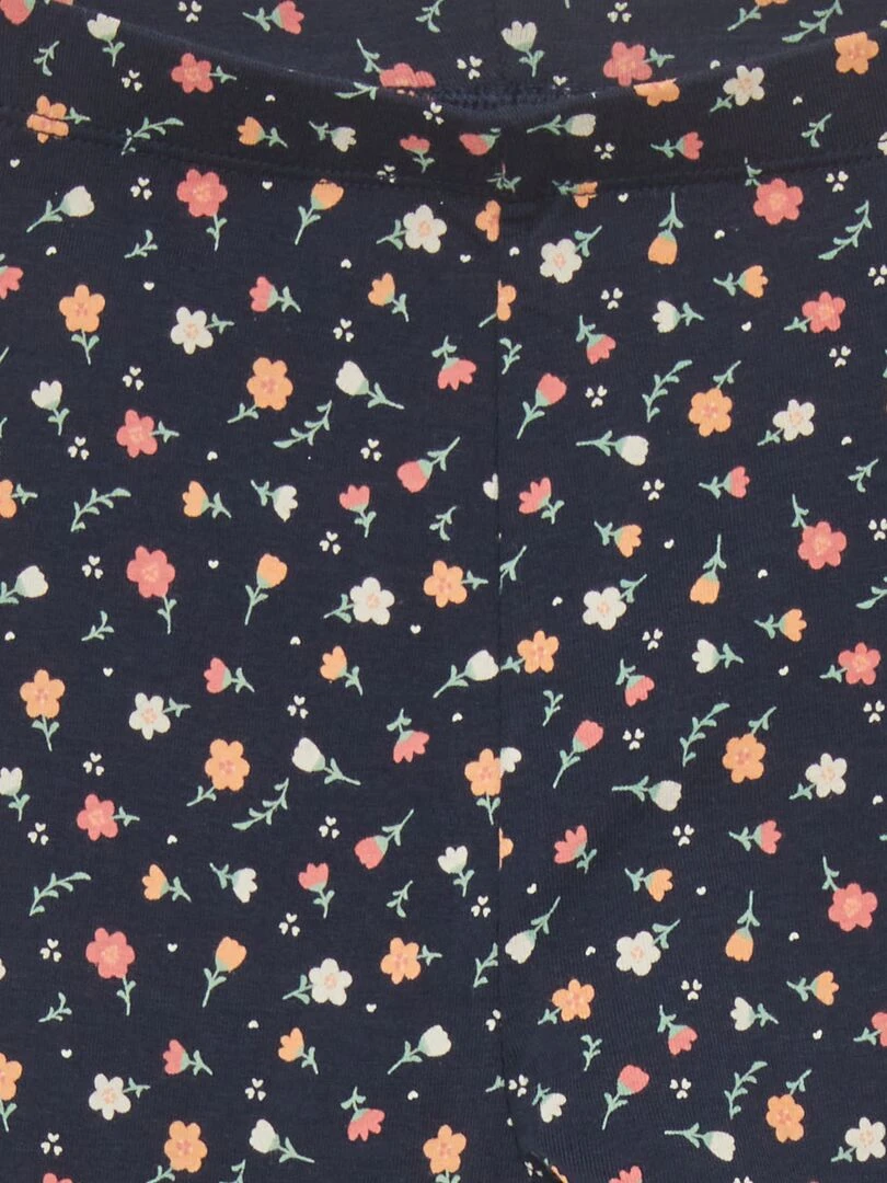 Legging long à motifs Bleu marine