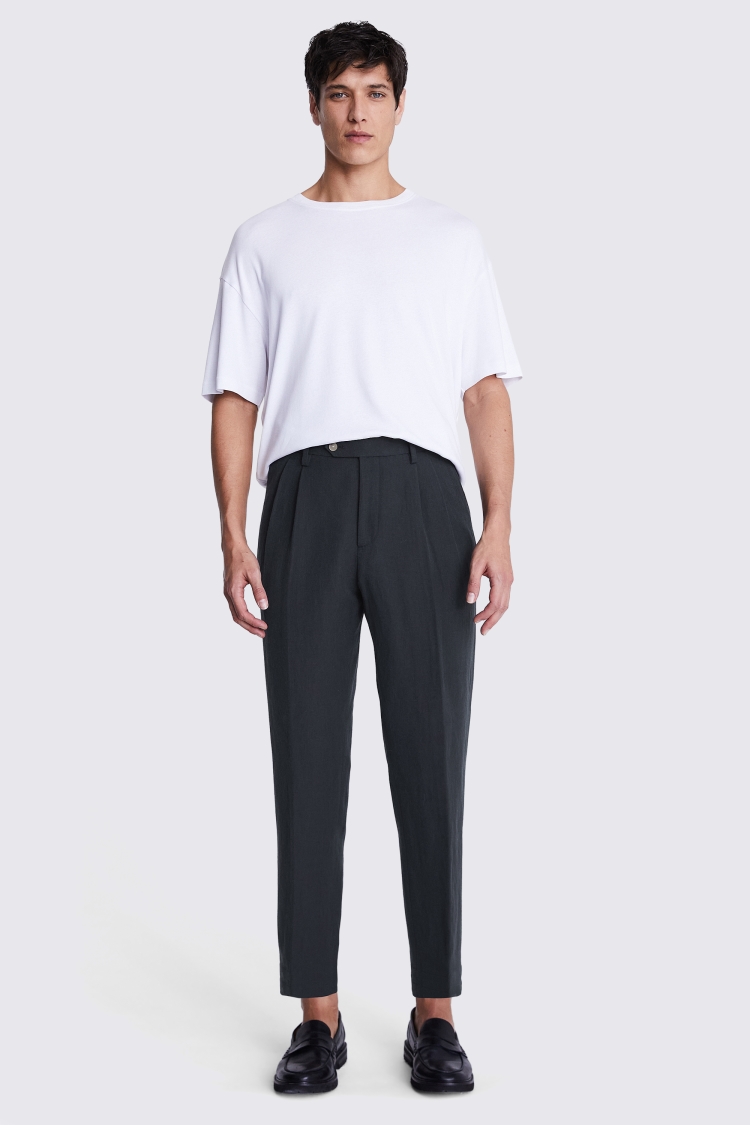 Charcoal Carrot Trousers Buy Online at Moss