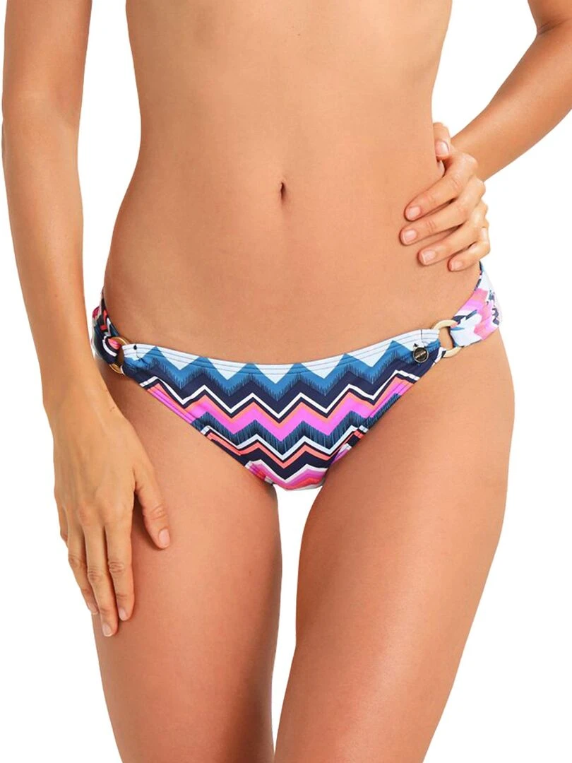 Bas maillot de bain Zigzag Multicolore