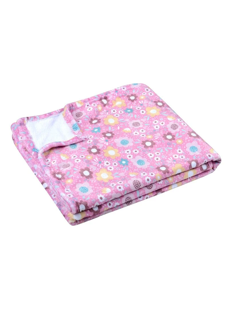 Plaid en polaire Lena Multicolore