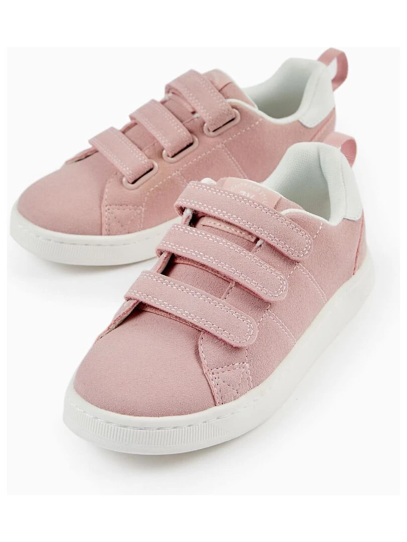 Baskets pour Bébé Fille ACE CLUBS Rose clair