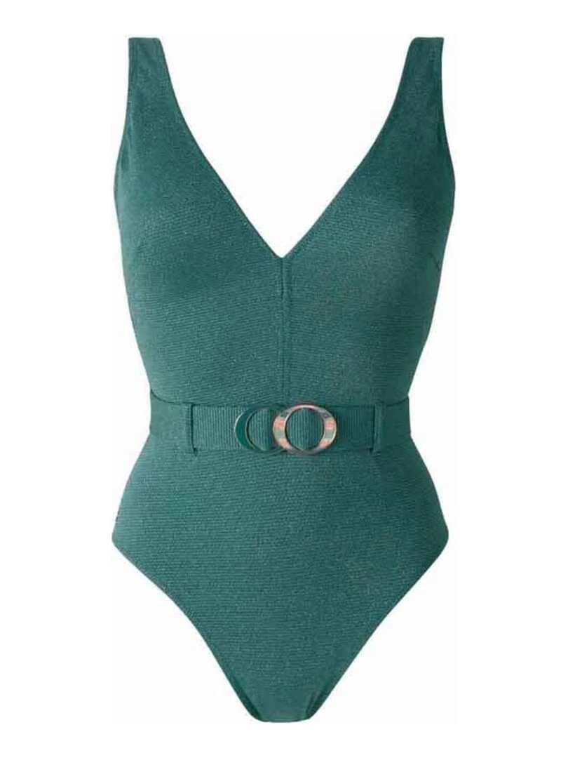 Maillot une pièce AMOUR Brigitte Bardot Bain Vert