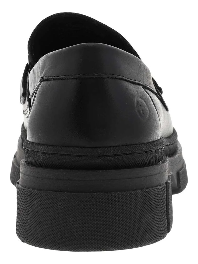 TAMARIS   Mocassins talon plat   Noir