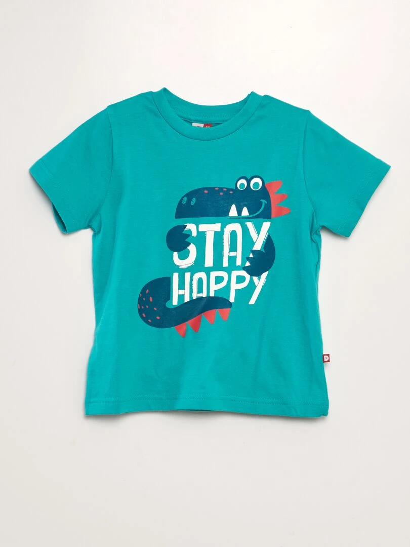 Ensemble de pyjama crocodile   2 pièces   Vert