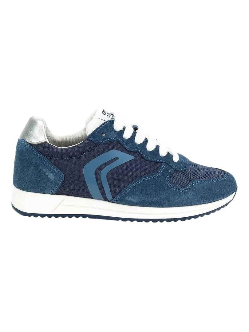 Basket Geox Enfant J Jensea G.E Bleu