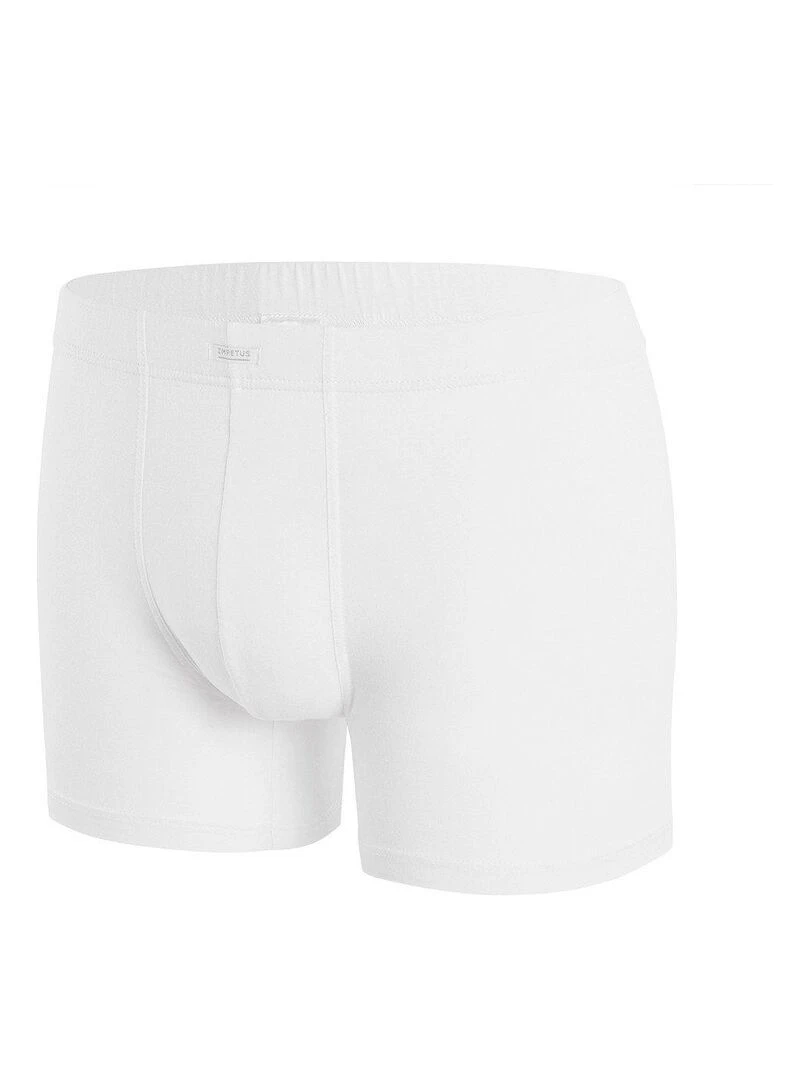 Boxer en coton modal stretch Essentials   Blanc
