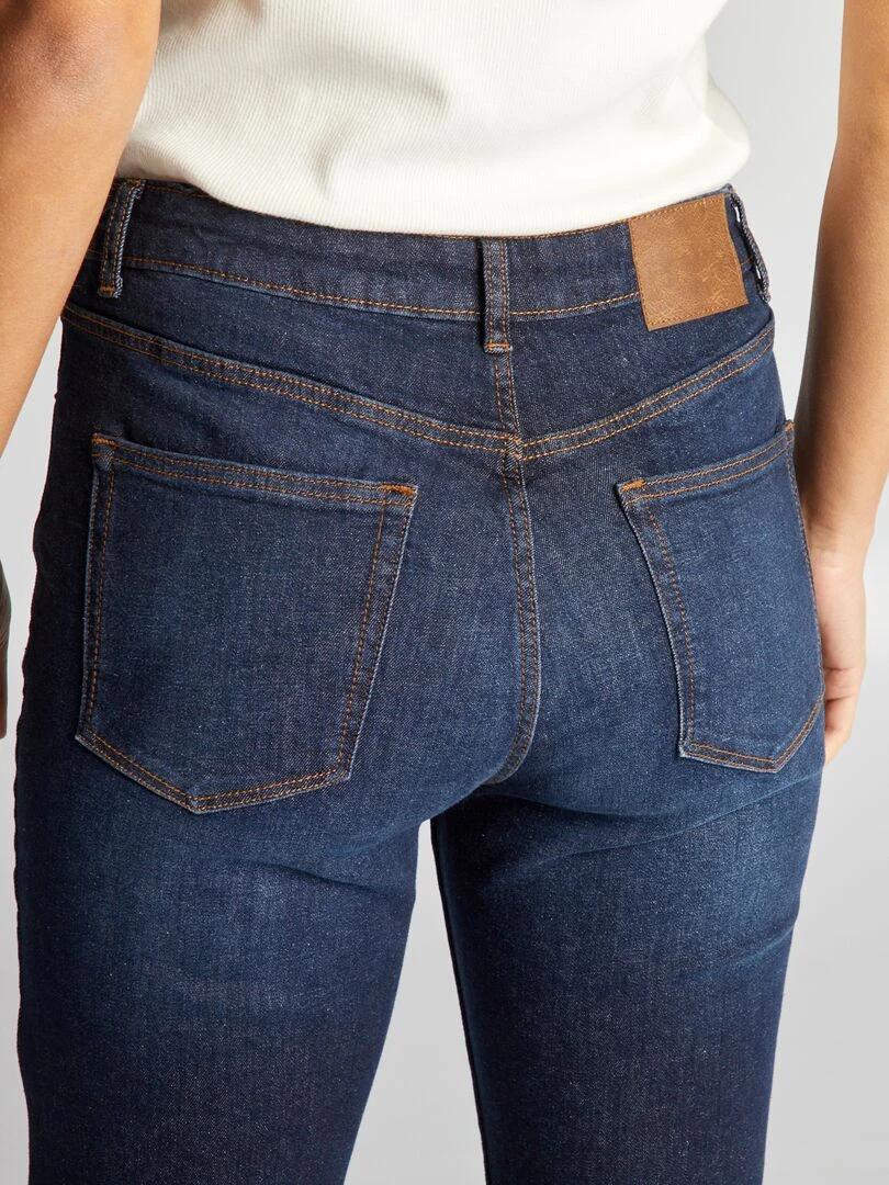 Pantalon slim en denim   L30   Brut