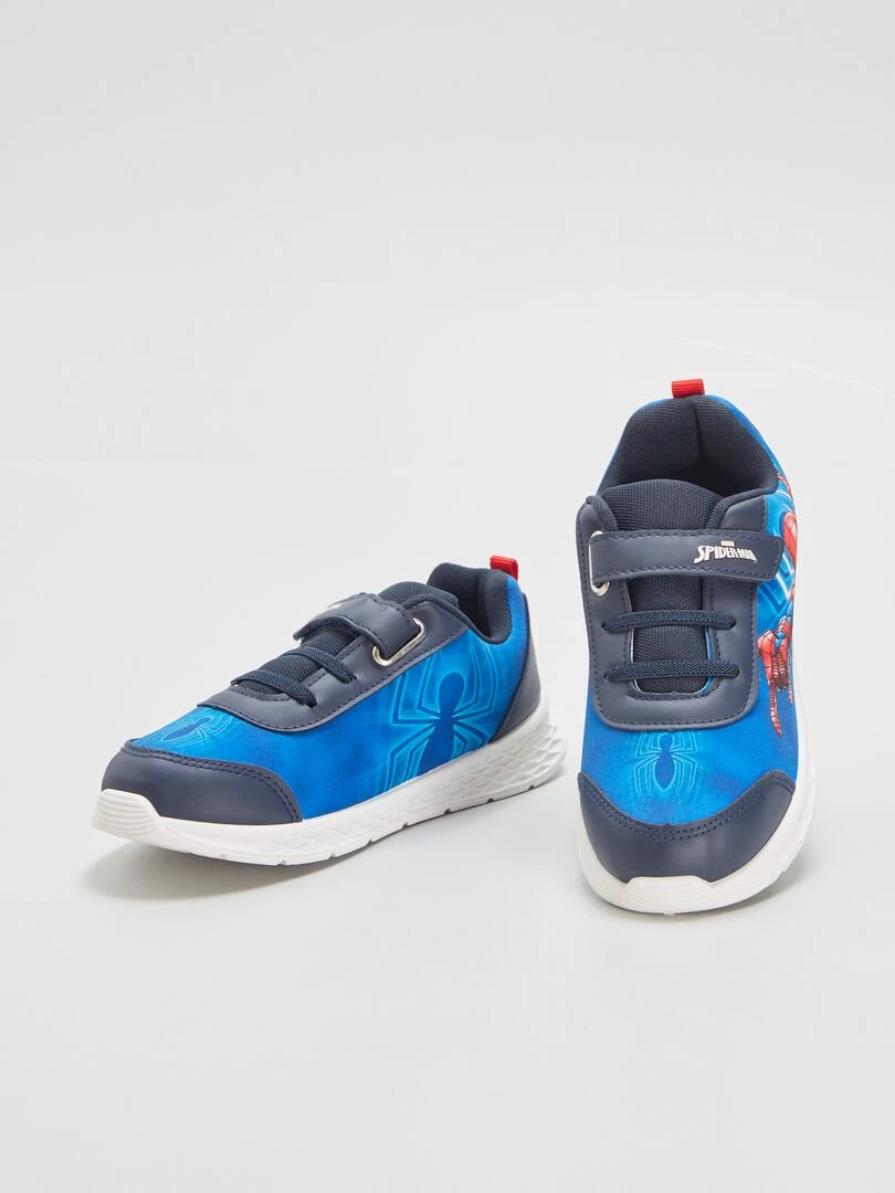 Baskets à scratch 'Spider Man'   Bleu