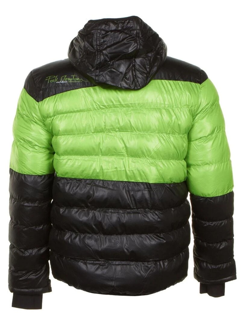 Doudoune de ski homme CAPTIN PEAK MOUNTAIN Noir Vert