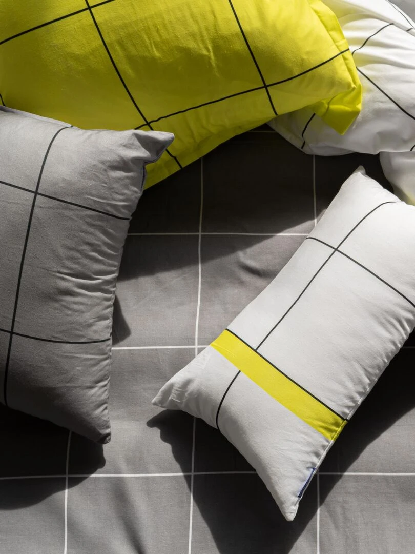 Coussin Space rocket "Happyfriday"   Blanc