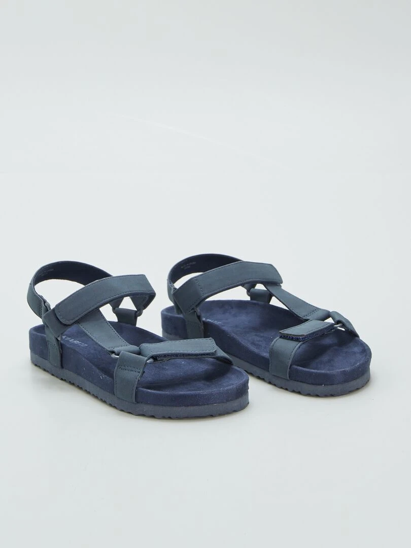 Sandales type trekking Bleu