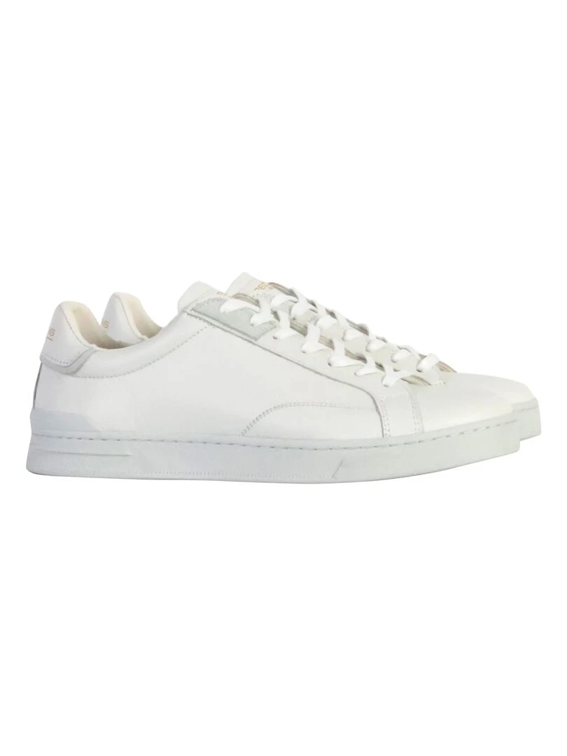 Basket Cuir Redskins Tessin   Blanc