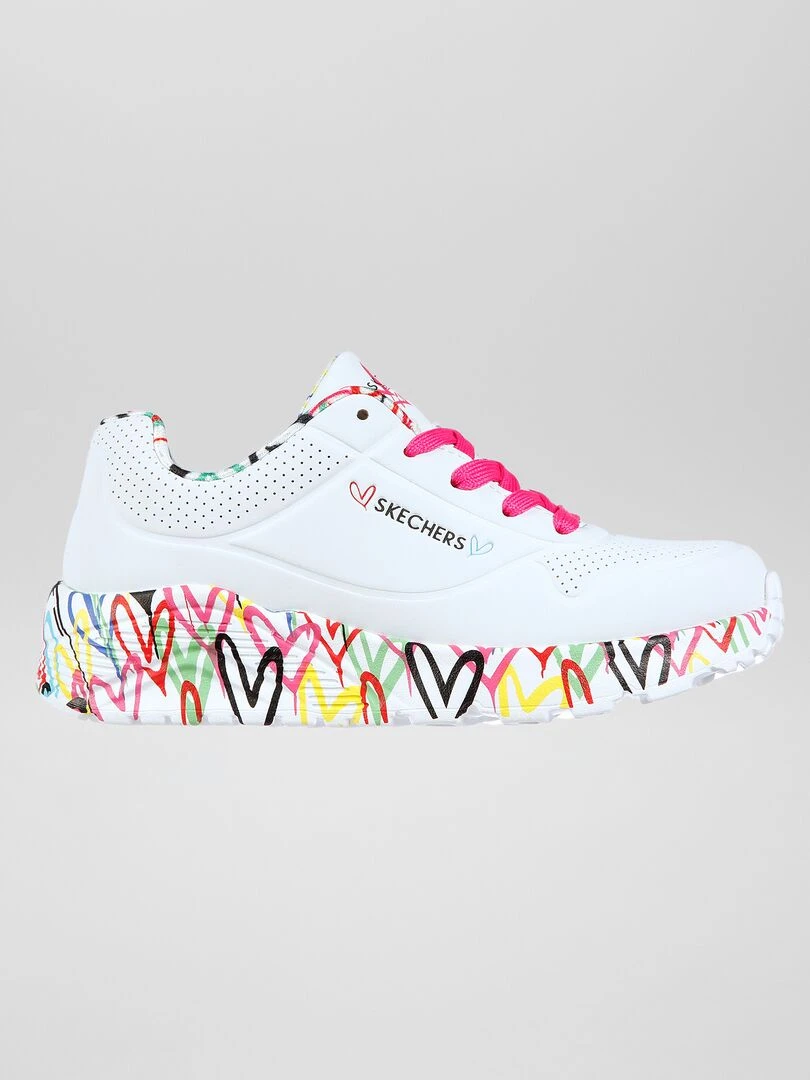 Chaussures 'Skechers Street™ Uno Lite Lovely Luv' blanc