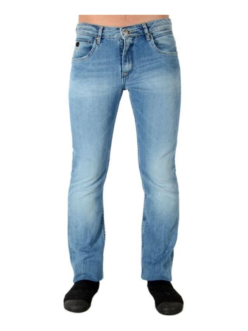Jeans Kaporal Junior Motor Bleu Fripe Bleu