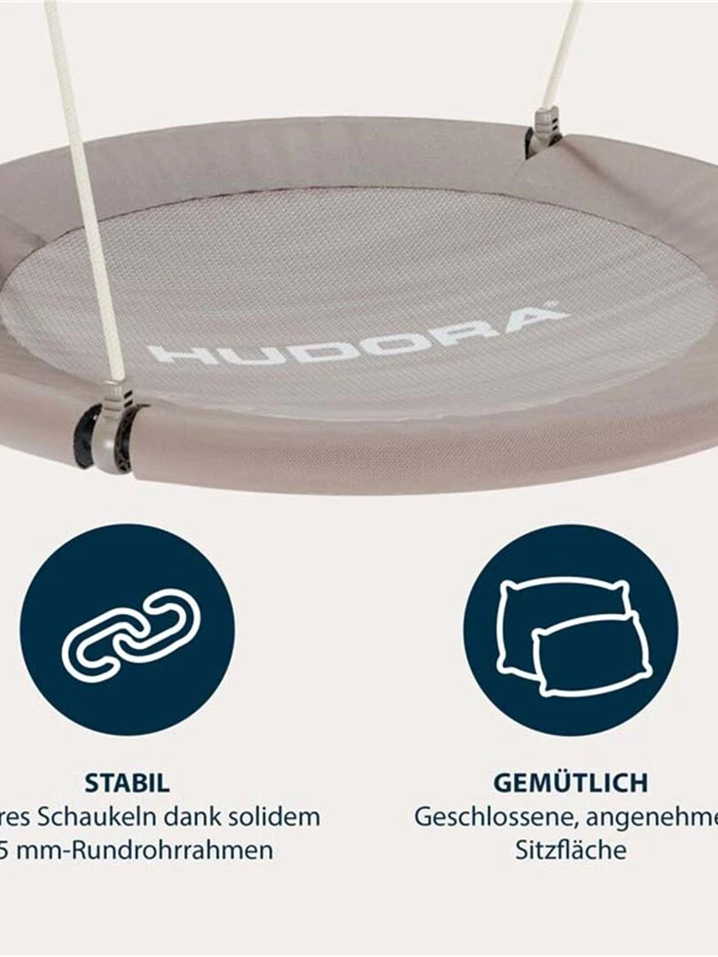 Balançoire nid Lounge 90 cm sable   N/A