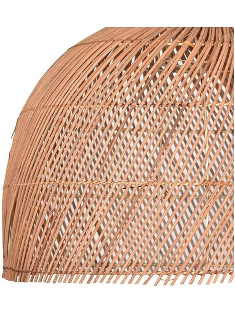 Abat jour en rotin boule Beige