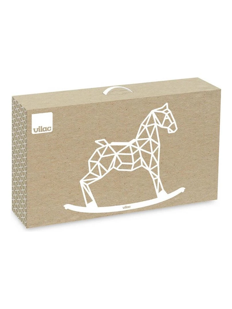Jouet à bascule en bois : cheval à bascule diamant   N/A