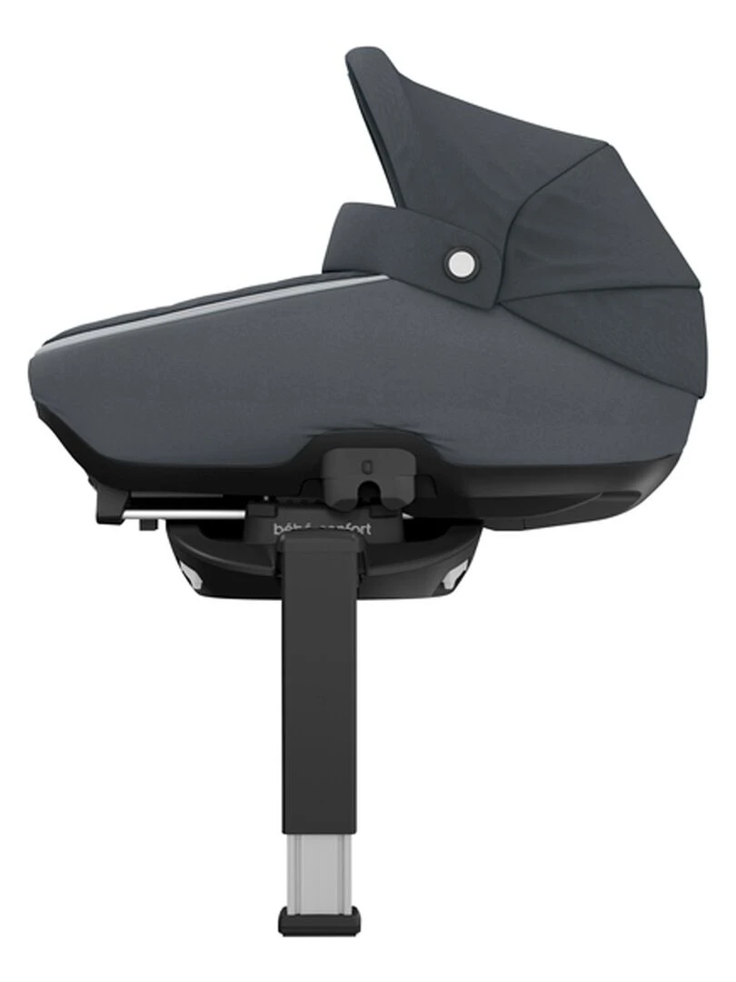 Nacelle Sécuritaire BEBE CONFORT Jade  Groupe 0  Isofix  i Size  avec réducteur  Essential Graphite   Gris Noir